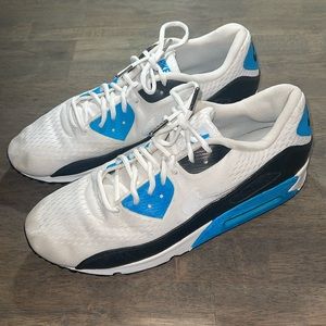 NIKE Air Max 90 Laser Blue Men’s Size 13 Pre-owned Good Condition